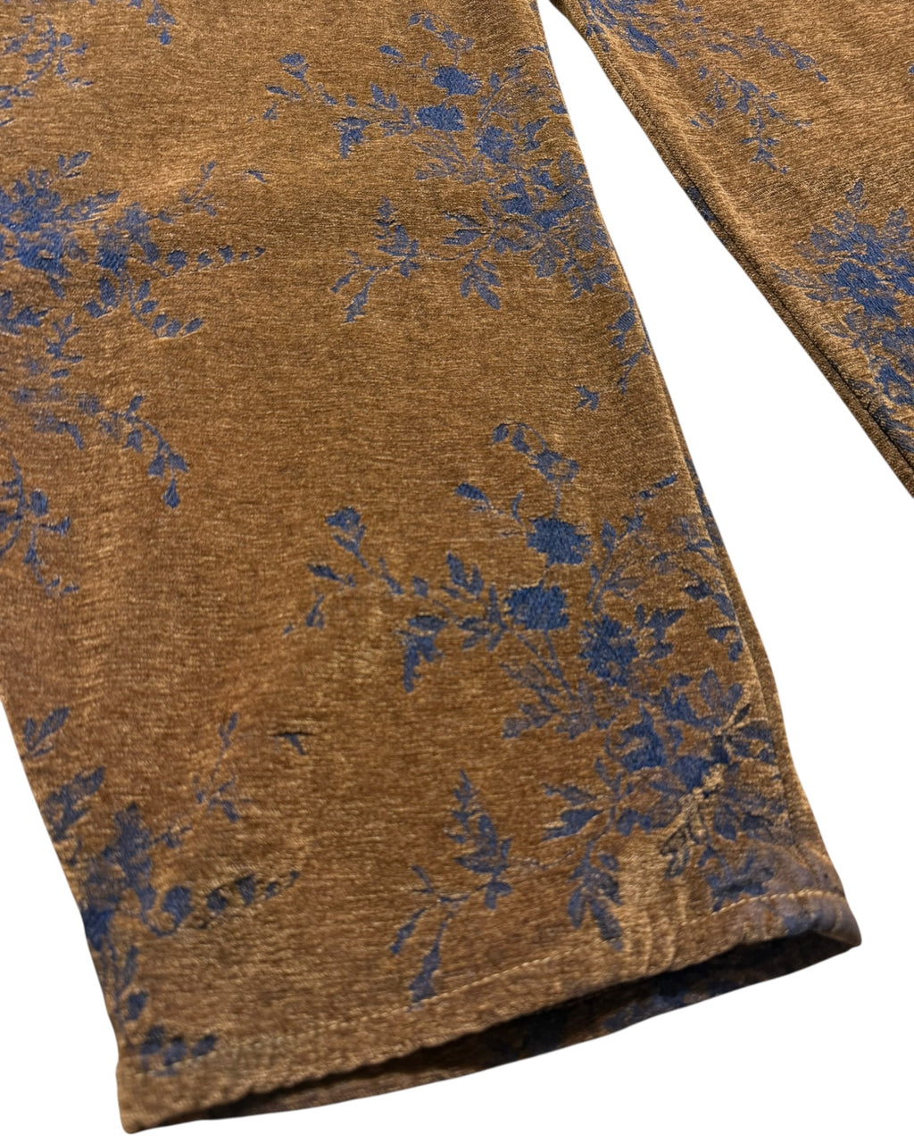 Jean Wide Leg Floral – Coupe Ample Taille Haute Vintage ( 28 - 38 )