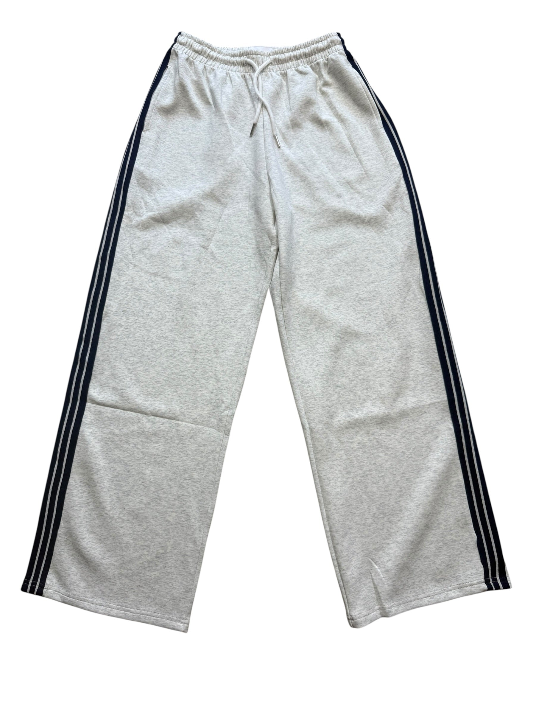 Baggy Jogging Oversize Y2K – Coupe Extra Large à Bandes Latérales ( M - Médium )