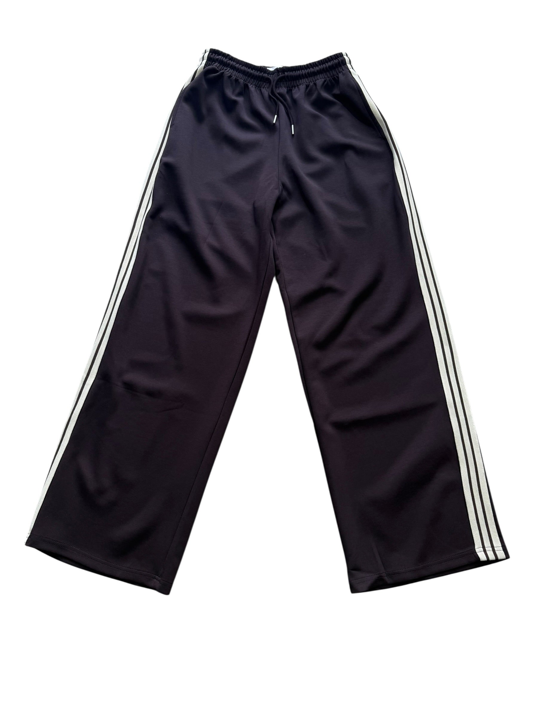 Jogging Baggy Oversize Y2K – Wide Leg à Bandes Latérales Contrastées