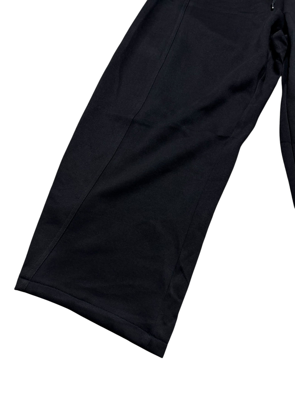 Jogging Wide Leg Minimal 100% COTTON – Coupe Ample Premium Noir ( M -MEDIUM )