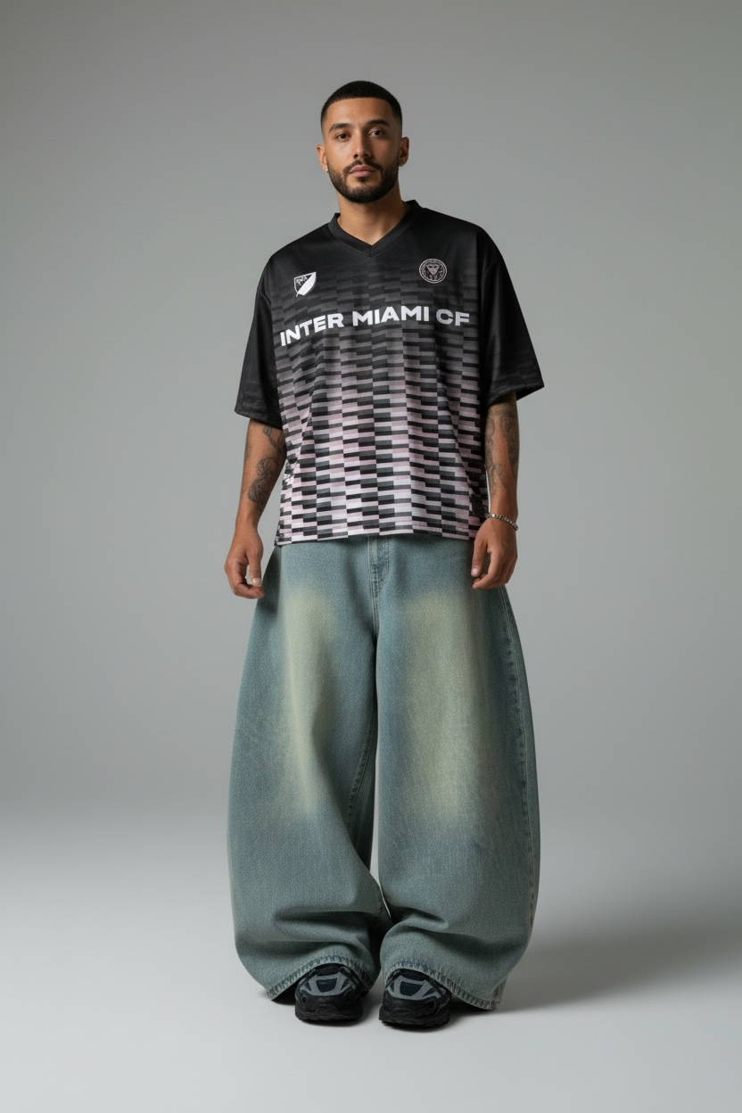 Baggy Denim Oversize Vintage – Coupe Extra Large Y2K ( 34US / 44FR )